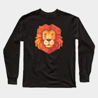 Lion Head Long Sleeve T-Shirt